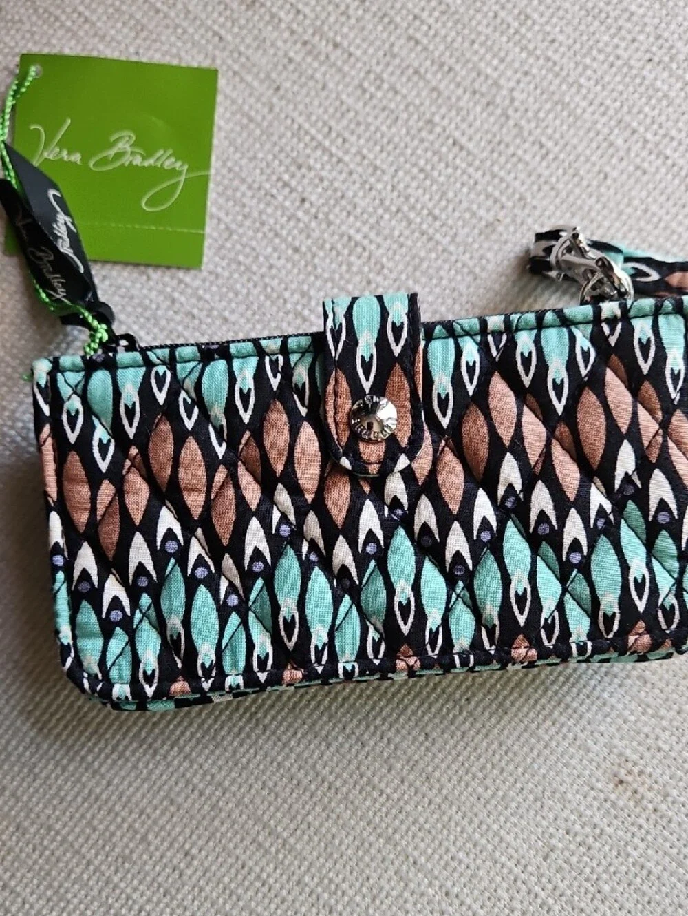 Vera Bradley Quilted Wristlet Wallet - Picture 5 of 15